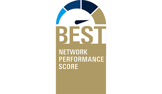 Best Network Performance Score, Rohde & Schwarz