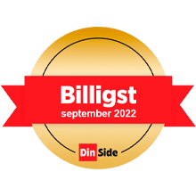 <p><strong>Din Side</strong> kåret “Billigste mobilabonnement september 2022”. Dette er deres nyeste kvartalskåring. Vi vinner i 2 av 3 kategorier som billigst.</p>
<p><a href="/mobilabonnement/fri-data/"><strong>Fri Data Standard</strong></a> ble kåret til det billigste Fri Data-abonnementet:</p>
<p><strong><a href="/mobilabonnement/30-gb/">30 GB</a></strong> ble kåret til billigste i kategorien mest under 300 kroner.</p>
<p><a href="https://dinside.dagbladet.no/okonomi/store-prisforskjeller/77146842">Testen finner du her</a></p>
